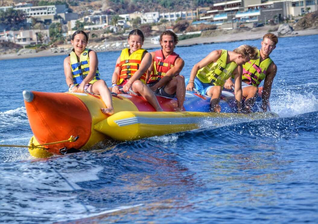 Banana Boat Ride in Rhodes - Kiotari Bay Watersports Rhodes